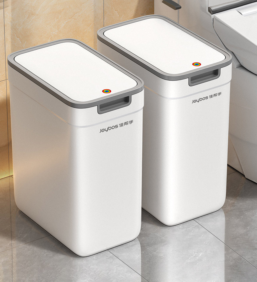 MIVLINA® Wall Mountable Narrow Trash Can with Lid Z68