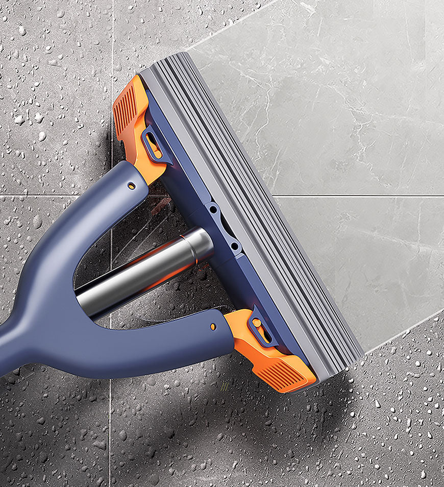 MIVLINA® Wash Free Portable Self Squeeze Short Mini Mop Z65