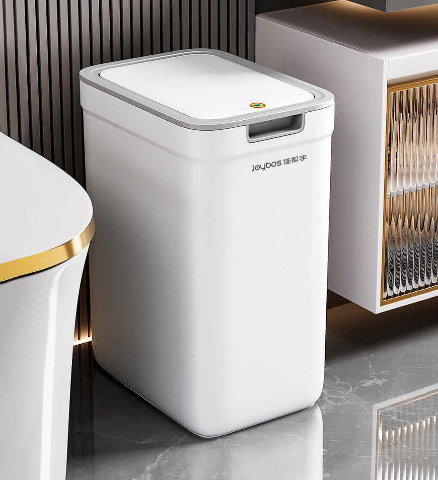 MIVLINA® Wall Mountable Narrow Trash Can with Lid Z68