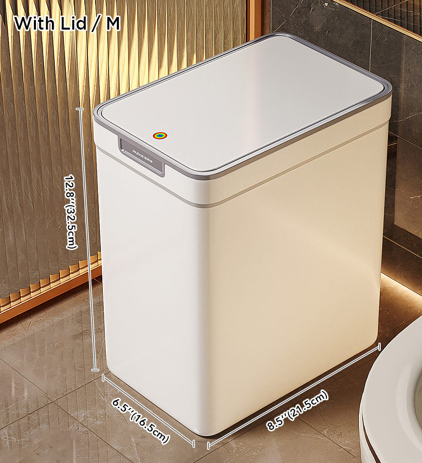 MIVLINA® 14L Trash Can with Press Type Lid for Bathroom Slim Z161