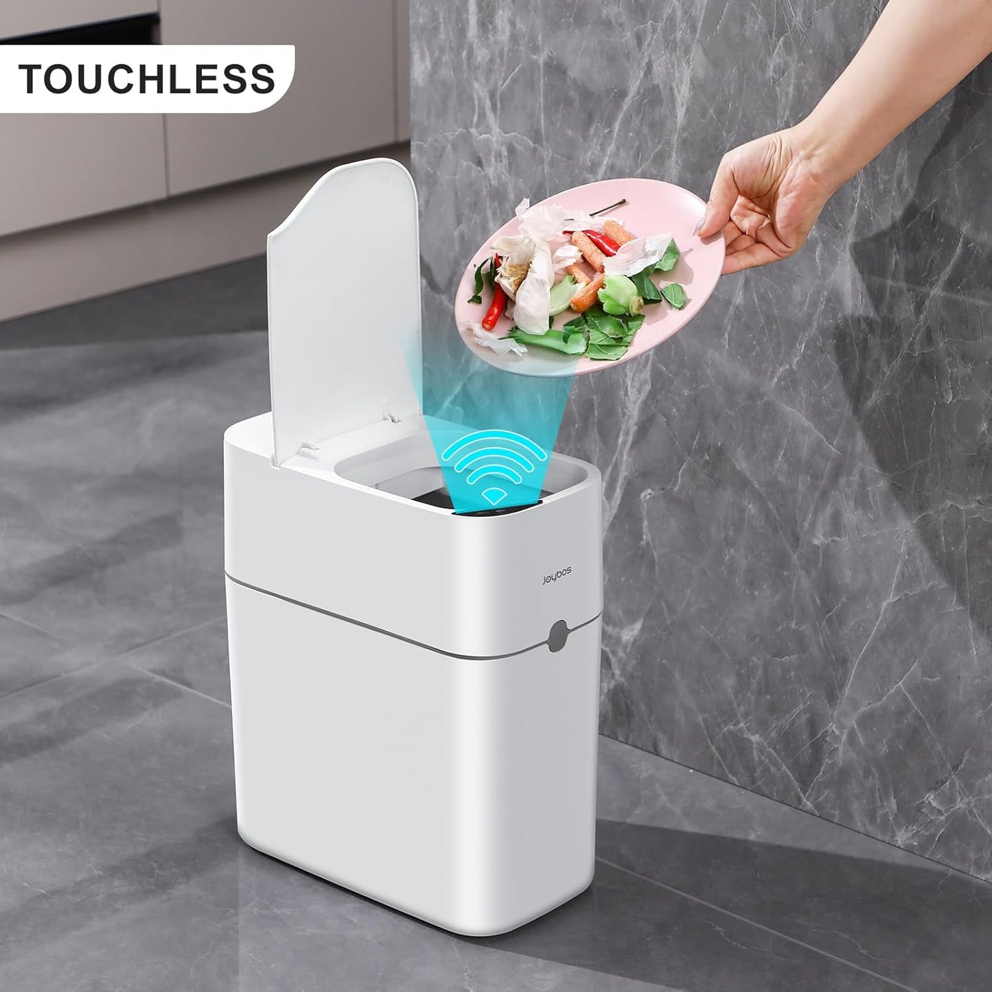 MIVLINA® (US ONLY)3.5 Gallon Smart Adsorption Trash Can