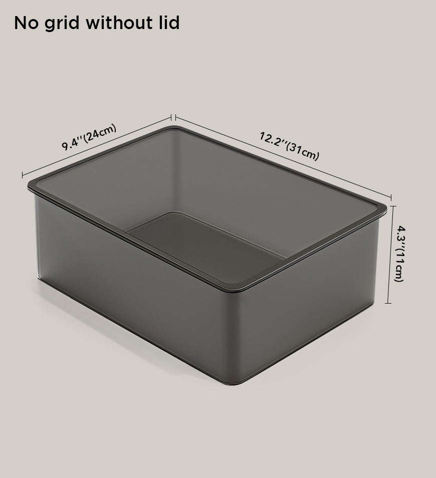 MIVLINA® Clear Divided Socks & Underwear Organzier Box Z157