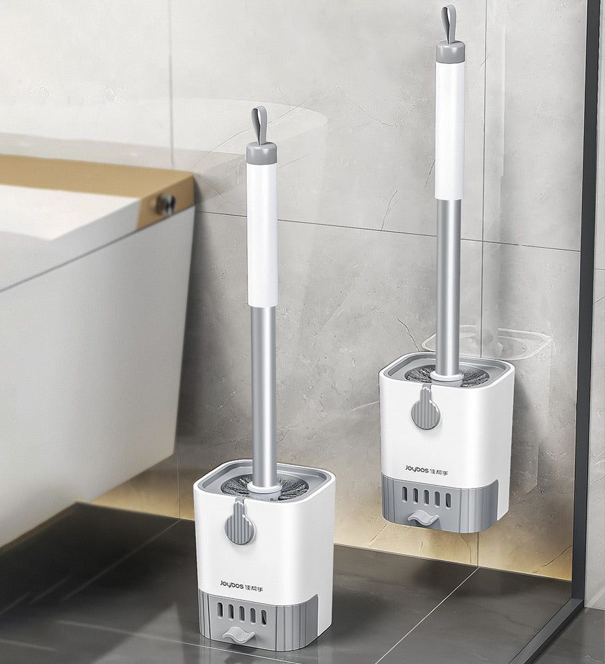 MIVLINA® Toilet Bowl Brush And Holder Set With Aluminum Alloy Long Handle F206