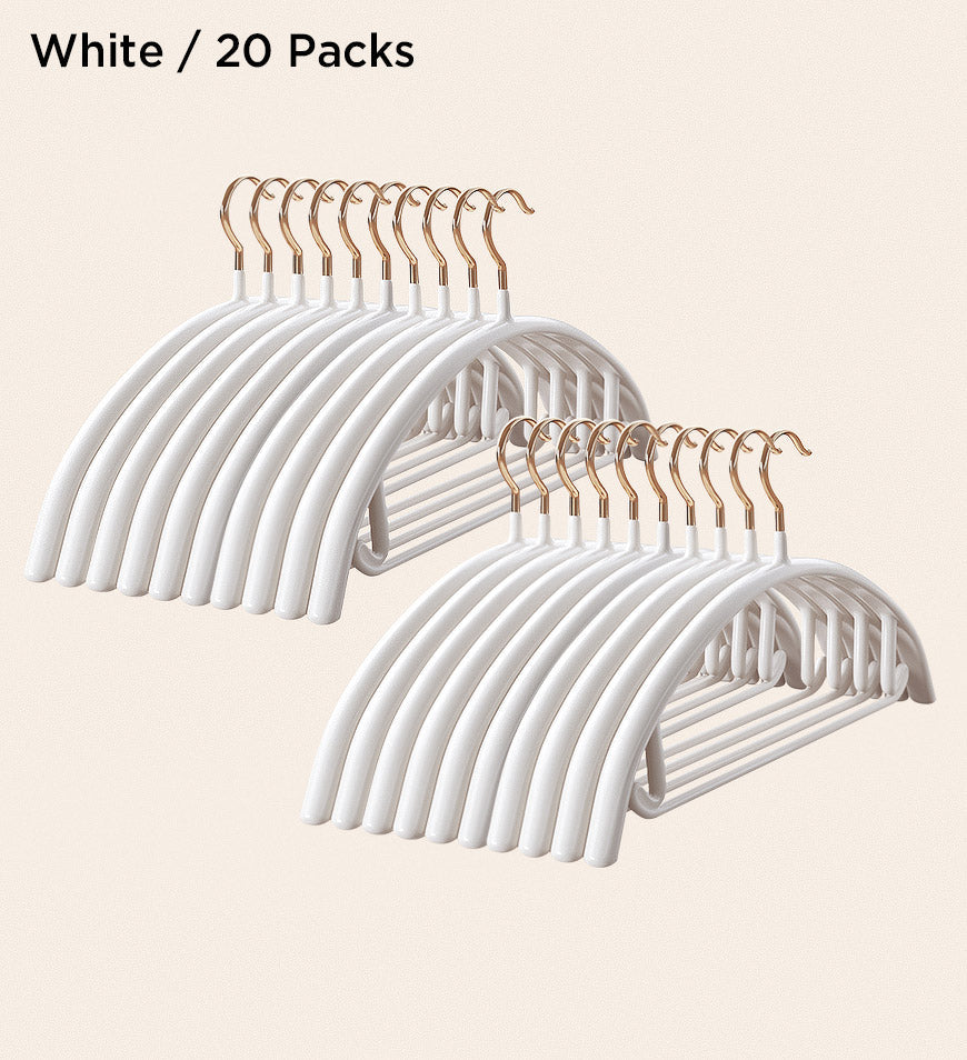 MIVLINA® 16.5 " Non-Slip Space Saving Adult Hangers