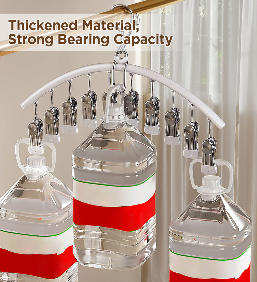 MIVLINA® Stainless Steel Laundry Drying Rack Windproof Clothes Hangers F247