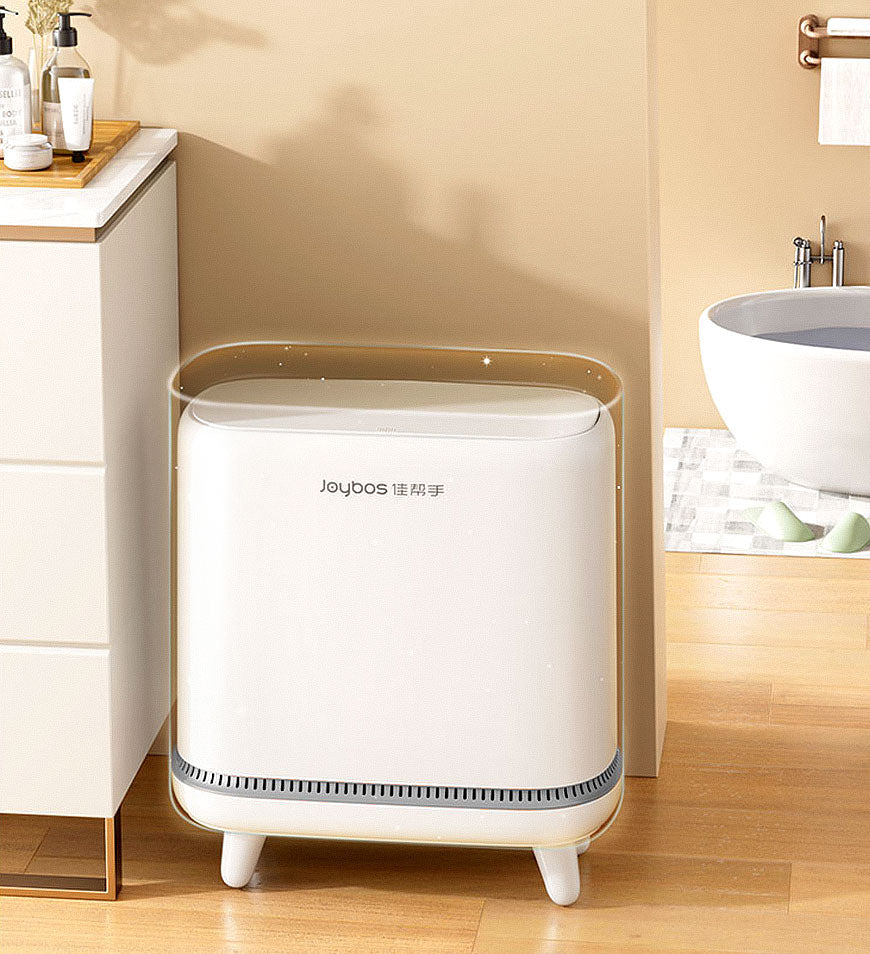 MIVLINA®4 Gallon Bathroom Vacuum Adsorption Trash Can with Legs Z204