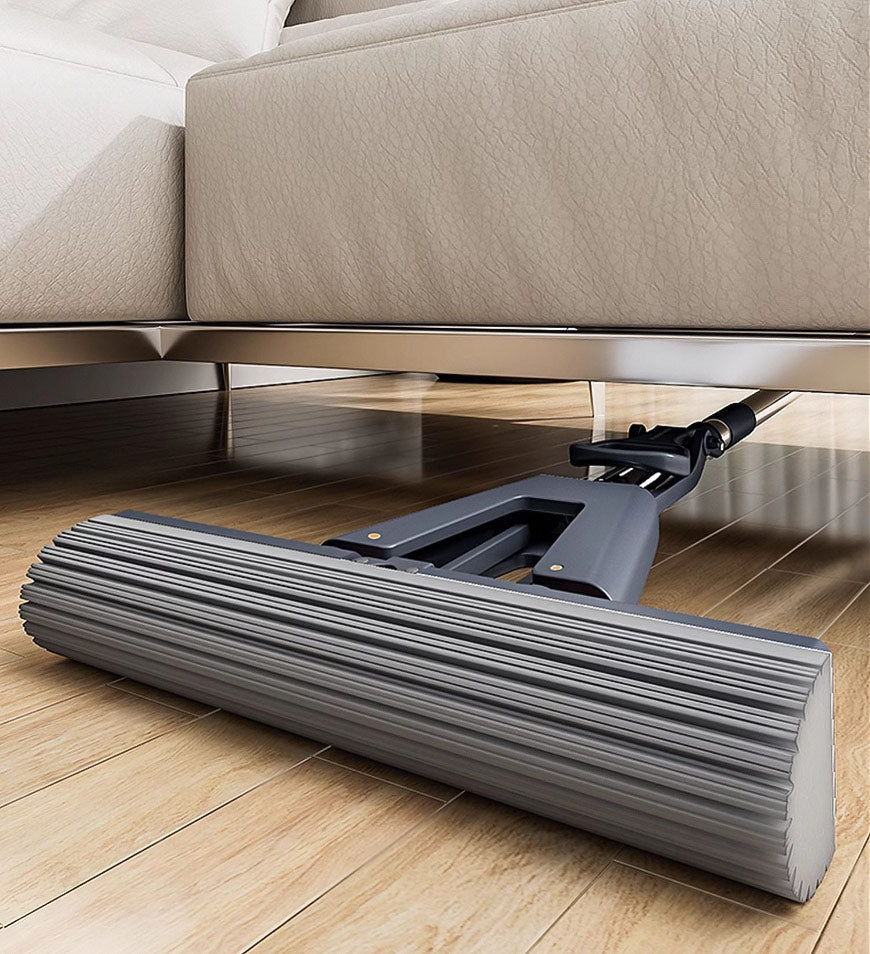MIVLINA® Wing Self Squeeze Spong Mop With 56.7 Inch Retractable Pole Z174