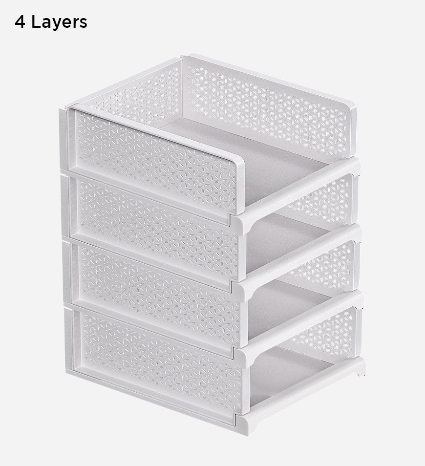 MIVLINA® Stackable Clothes Storage Basket