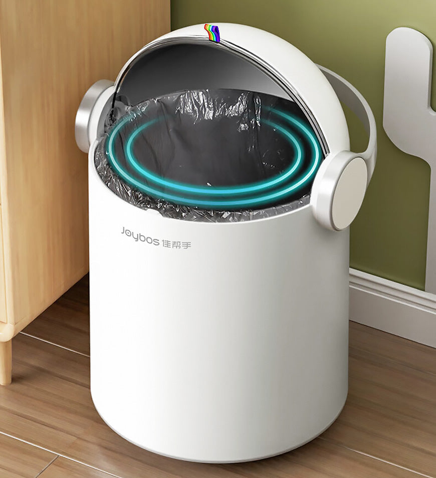 MIVLINA® Air Pressure Portable Trash Can With Flip Lid Z130