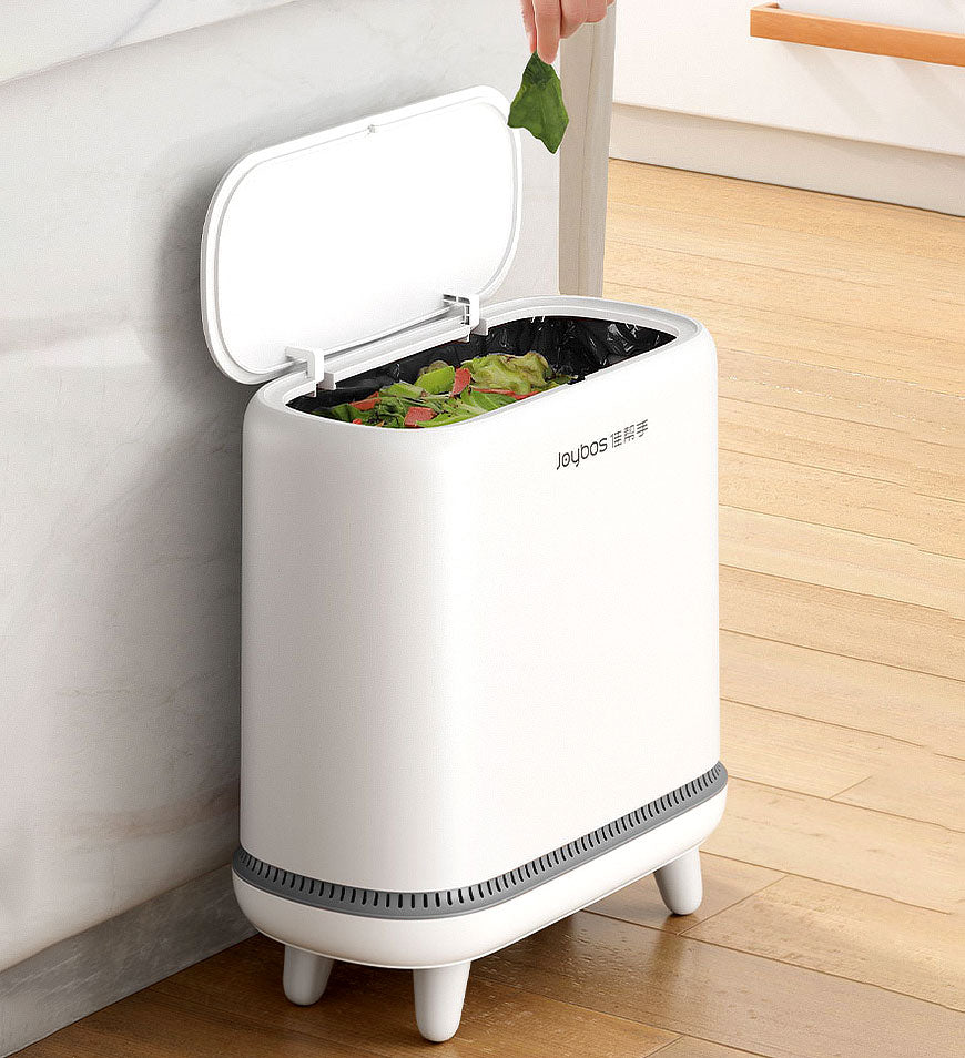 MIVLINA®4 Gallon Bathroom Vacuum Adsorption Trash Can with Legs Z204