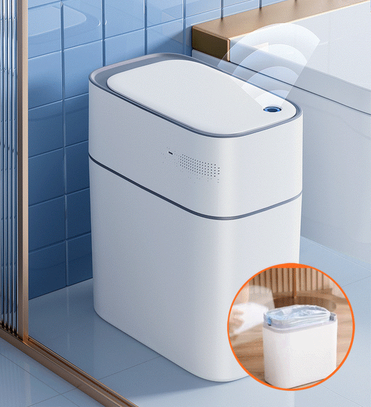 MIVLINA® Smart Touchless Motion Sensor Adsorption Trash Can