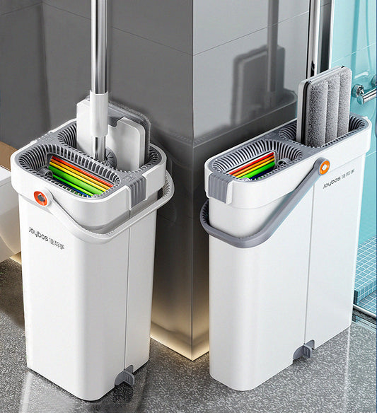 MIVLINA®Free-Press Colorful Mop Bucket and Wringer Combo