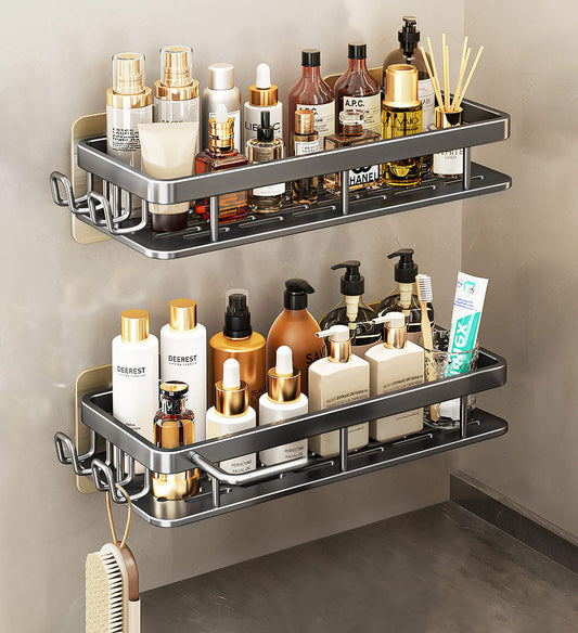 MIVLINA® 2-Tire Punch-Free Bathroom Shelf F246