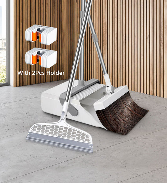 MIVLINA®Home Cleaning Kit Broom with Adjustable Handle