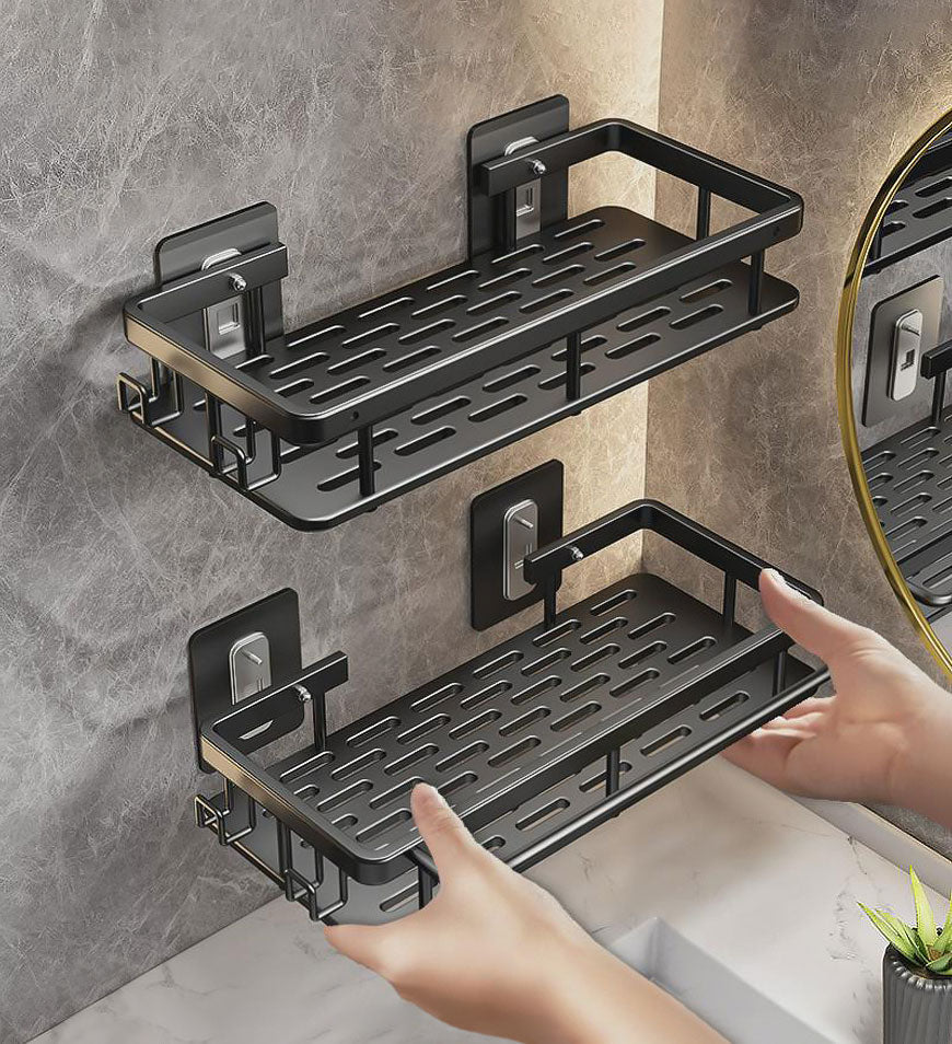 MIVLINA® 2-Tire Punch-Free Bathroom Shelf F246