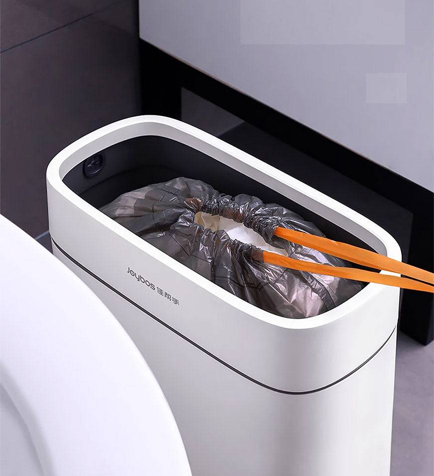 MIVLINA® Black Trash Bag with Drawstring Z20