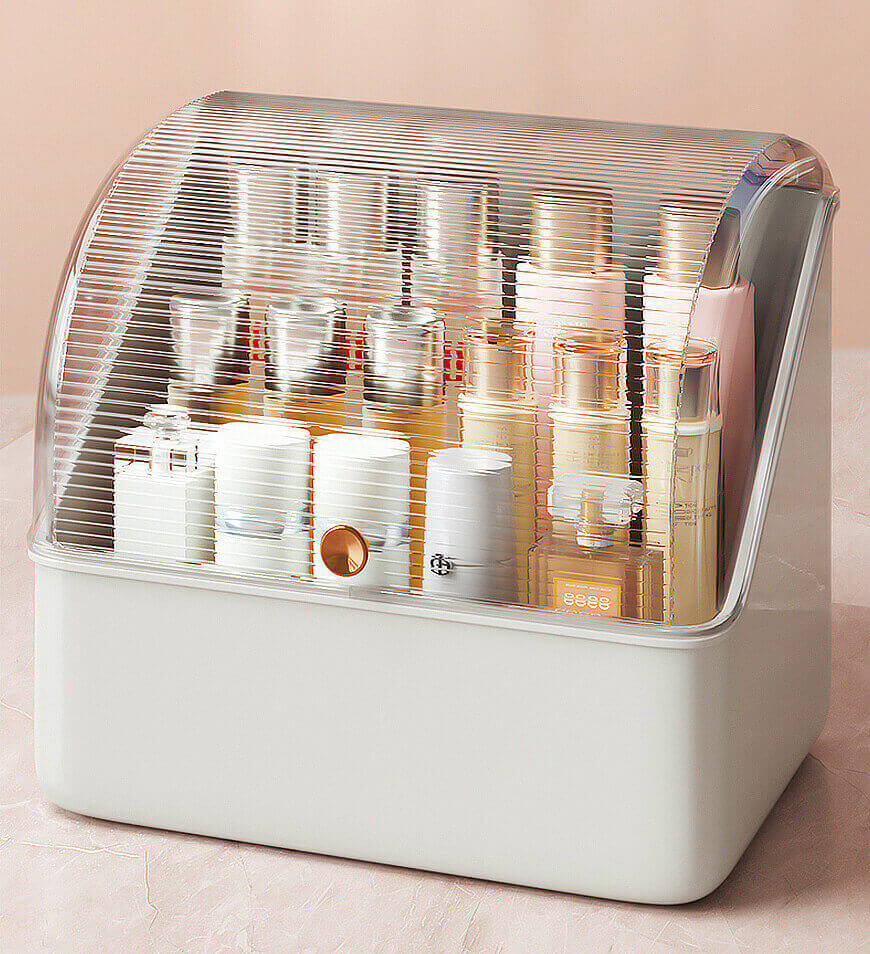 MIVLINA® Waterproof and Dustproof Cosmetic Display Box