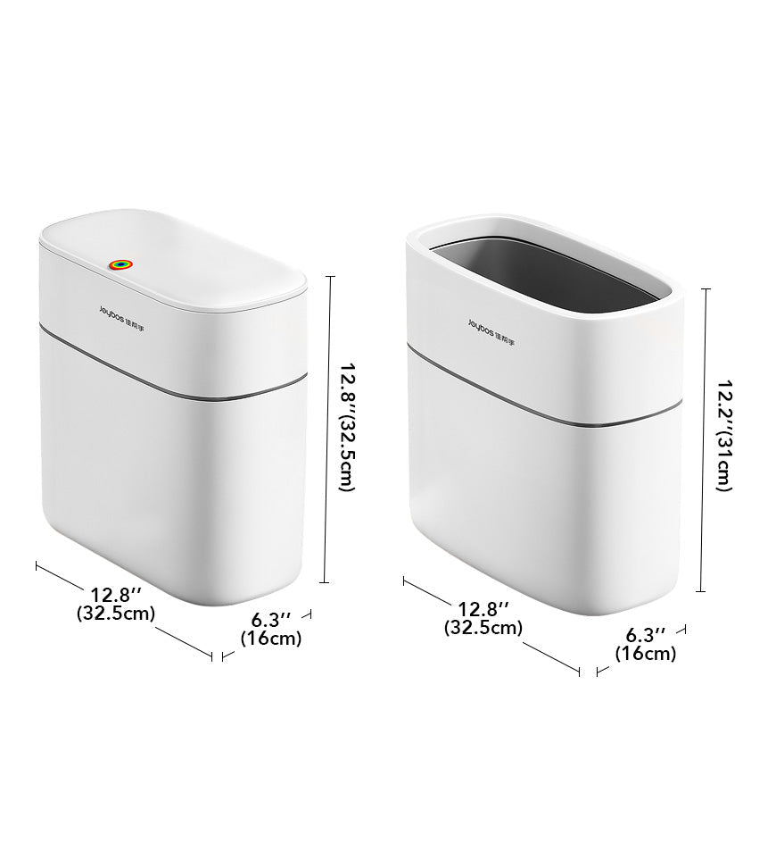 MIVLINA® 3.7Gal Bathroom Narrow Trash Can Z125