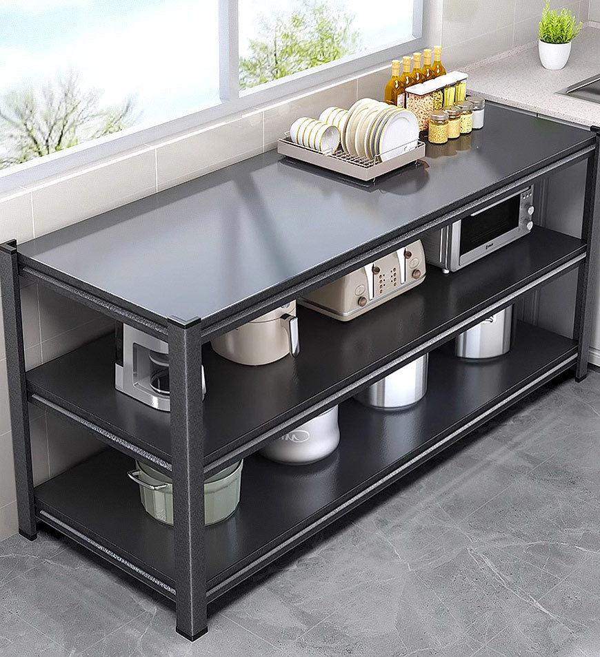 MIVLINA® 3 Tier Heavy Duty Metal Adjustable Multifunction Storage Shelves F98
