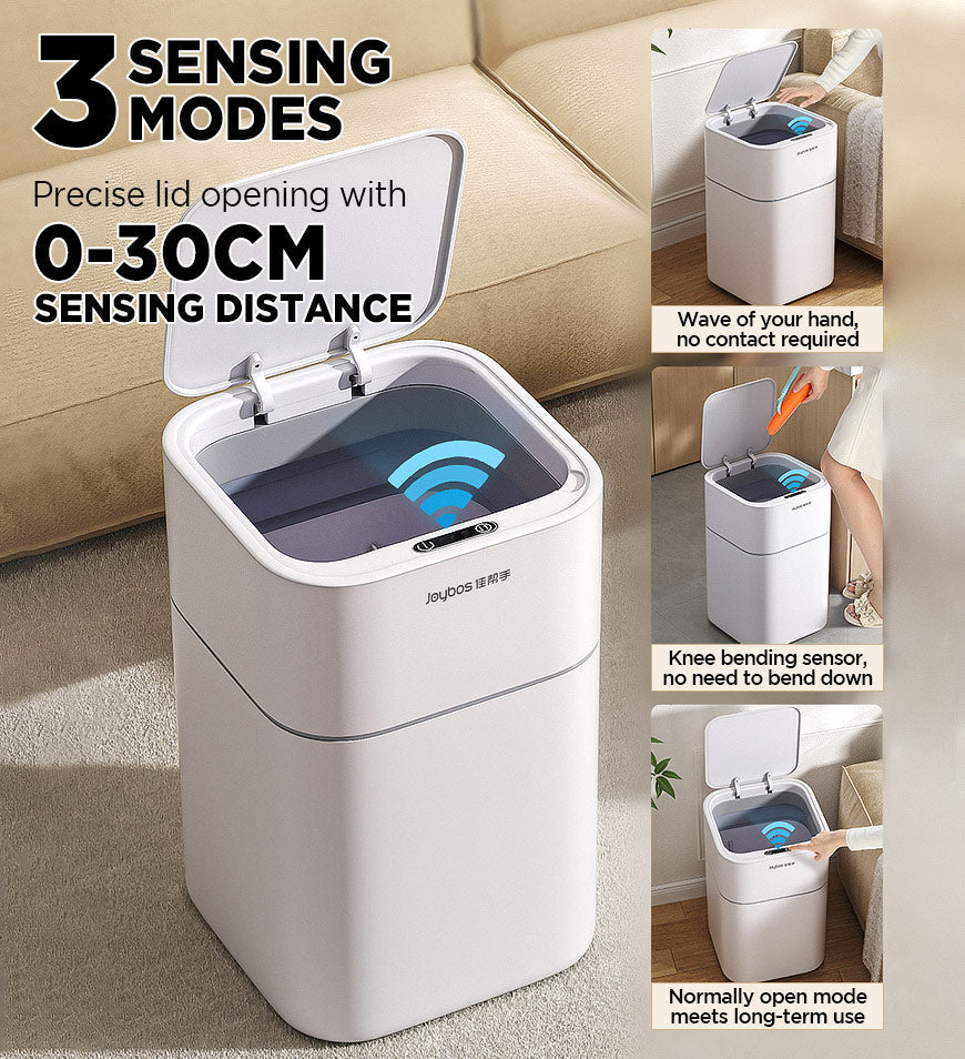 MIVLINA® Automatic Touchless Smart Trash Can With Blue Light Sterilization Z49