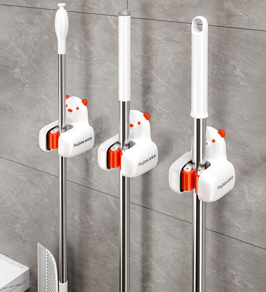 MIVLINA®Self-Adhesive No Drilling Broom Clip Mop Grippers