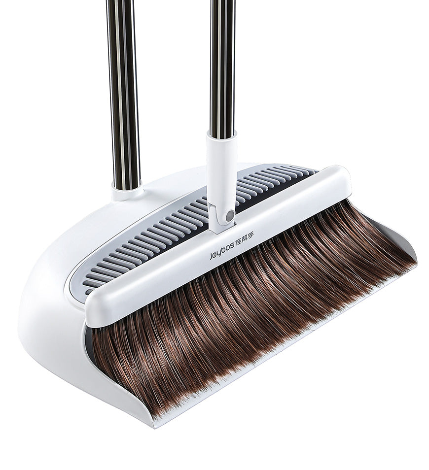 MIVLINA® Broom and Dustpan Set with 130 cm Adjustable Long Handle Z158