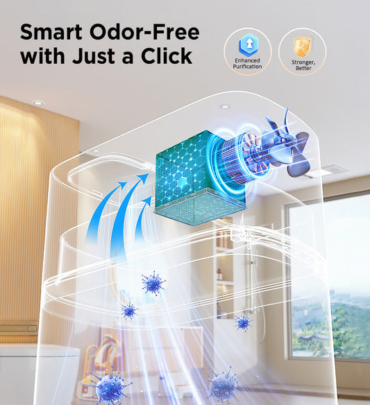MIVLINA®  Automatic Touchless Smart Bathroom Trash Can Z205