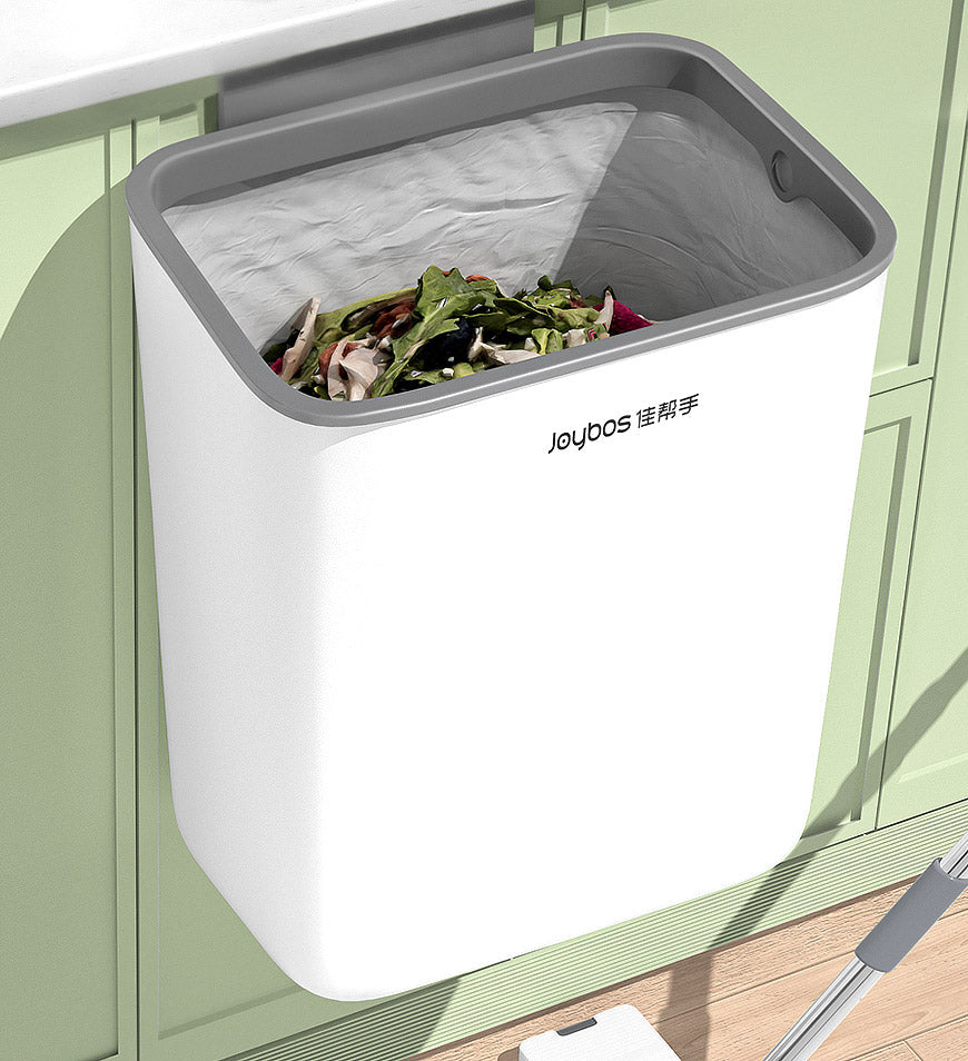 MIVLINA® 3 Gallon Capacity Hanging Kitchen Trash Can Z85
