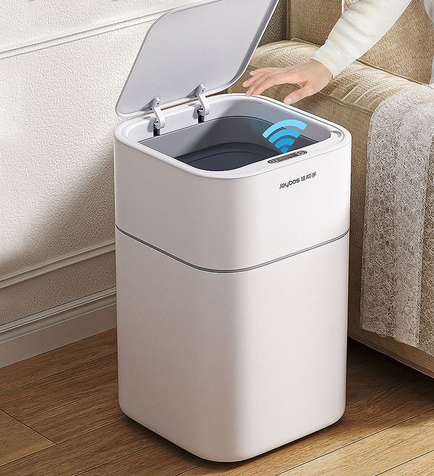 MIVLINA® Automatic Touchless Smart Trash Can With Blue Light Sterilization Z49