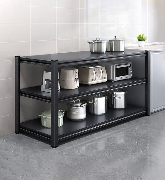 MIVLINA® 3 Tier Heavy Duty Metal Adjustable Multifunction Storage Shelves F98