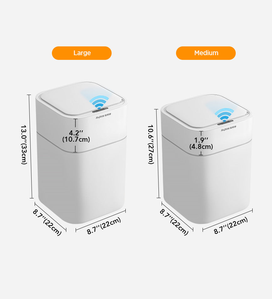 MIVLINA® Automatic Touchless Smart Trash Can With Blue Light Sterilization Z49