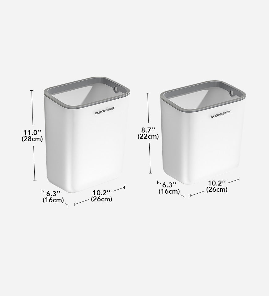 MIVLINA® 3 Gallon Capacity Hanging Kitchen Trash Can Z85